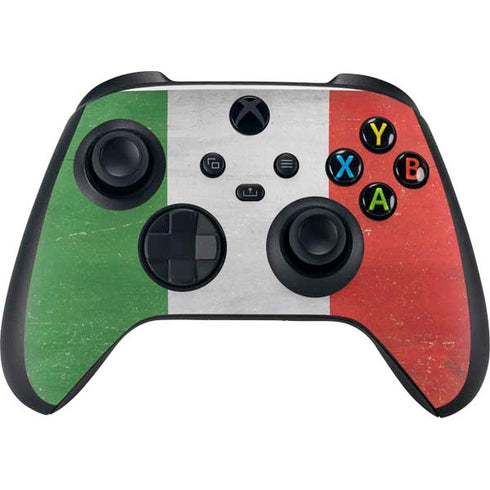 Italy Flag Distressed Xbox Series X Skins